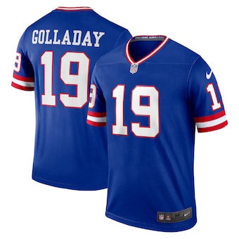 mens nike kenny golladay royal new york giants classic playe